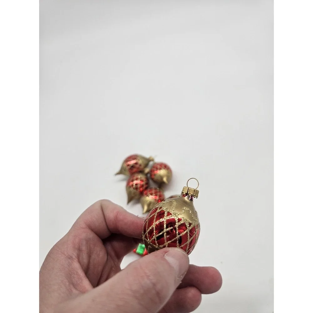Lot Of 9 Mini Christmas Ornaments